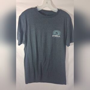 O'Neill Men's Charcoal Tee with Logo
